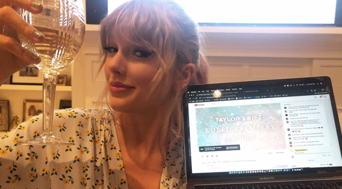 Taylor Swift Got a Question About Track Five and Calls it “On